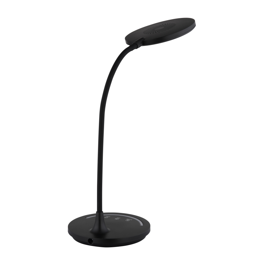 Globo - Lampe de table tactile flexible à intensité variable LED/12W/230V 3000/4000/6500K CRI 90 noir