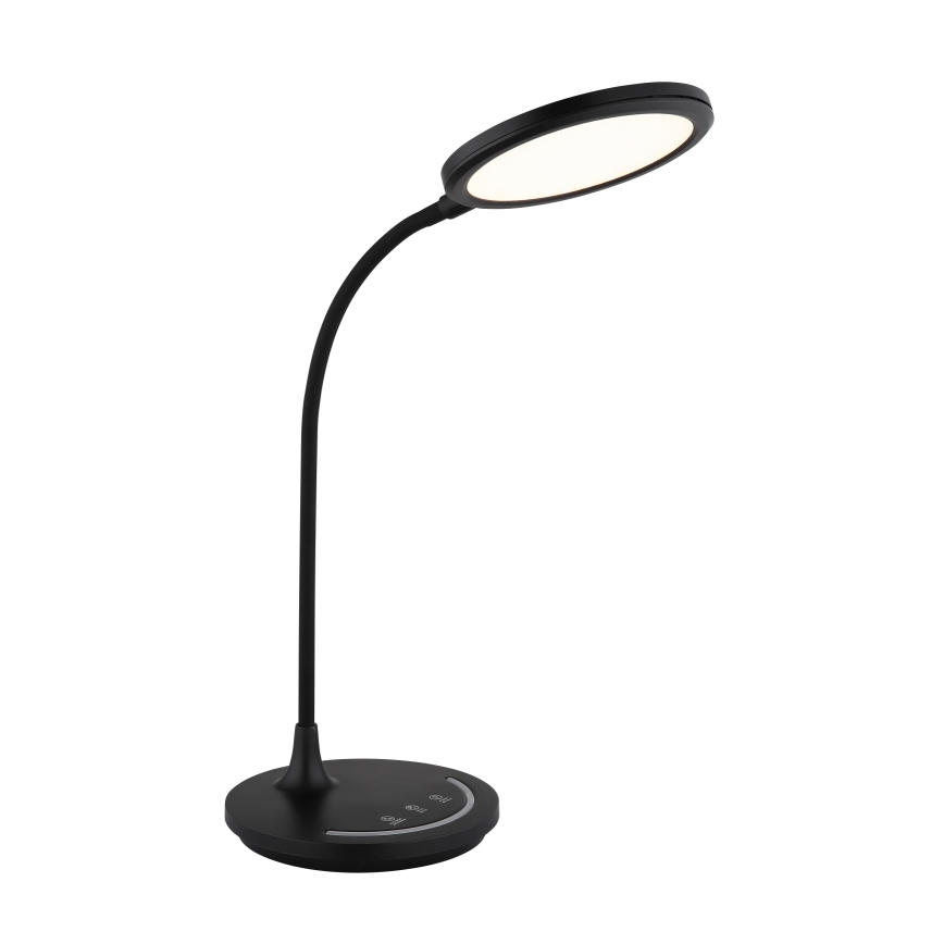 Globo - Lampe de table tactile flexible à intensité variable LED/12W/230V 3000/4000/6500K CRI 90 noir