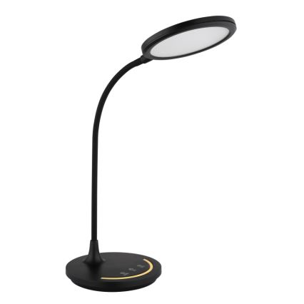 Globo - Lampe de table tactile flexible à intensité variable LED/12W/230V 3000/4000/6500K CRI 90 noir