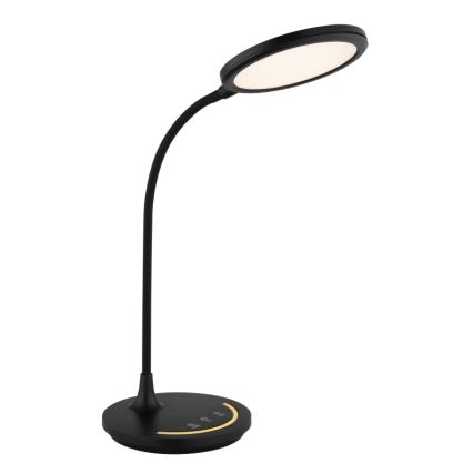 Globo - Lampe de table tactile flexible à intensité variable LED/12W/230V 3000/4000/6500K CRI 90 noir