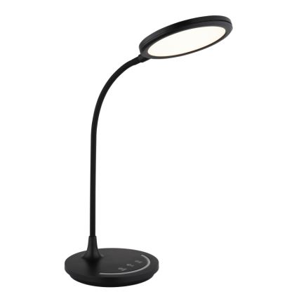 Globo - LED dimmbare flexible Touch-Tischlampe LED/12W/230V 3000/4000/6500K CRI 90 schwarz