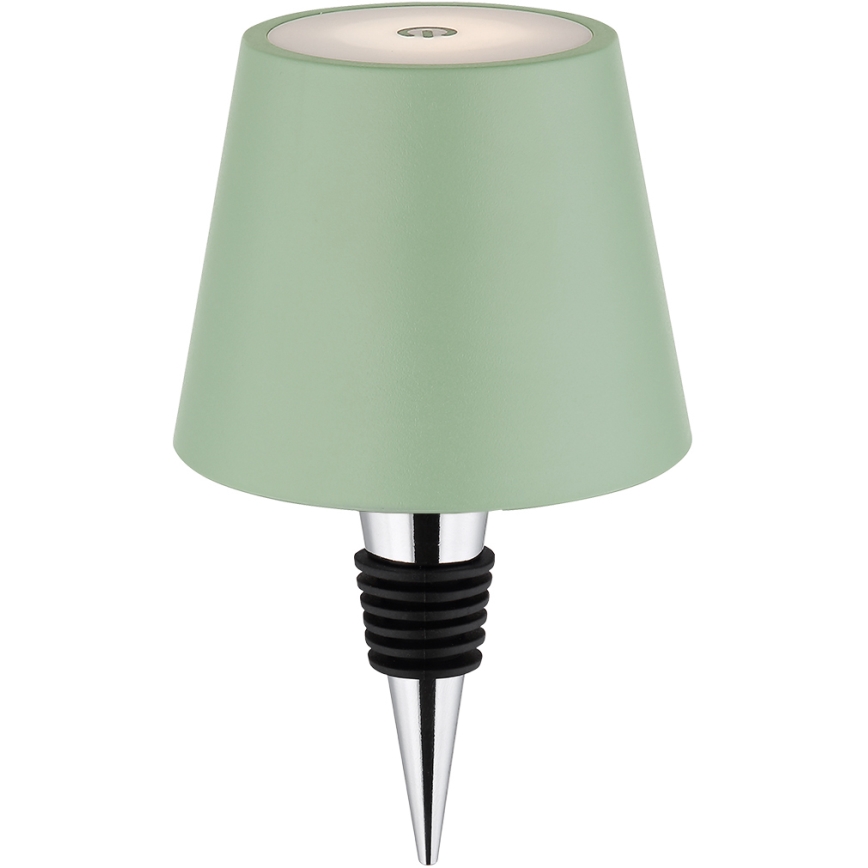 Globo - Lampe de table d'extérieur rechargeable 3 en 1, à intensité réglable et à commande tactile LED/3W/5V 3000/4000/5000K IP54 1800 mAh verte