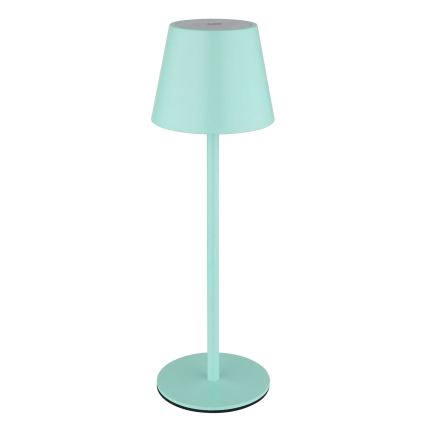 Globo - LED-dimmbare Touch-Akku-Tischleuchte für den Außenbereich 3-in-1 LED/3W/5V 3000/4000/5000K IP54 1800 mAh minzgrün
