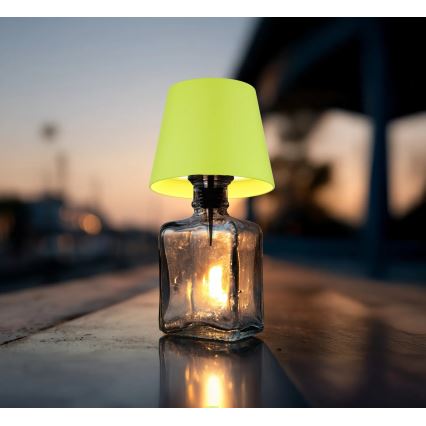 Globo - Lampada da tavolo LED ricaricabile per esterni 3 in 1 dimmerabile a sfioramento LED/3W/5V 3000/4000/5000K IP54 1800 mAh verde