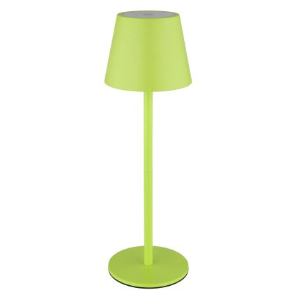 Globo - Lampada da tavolo LED ricaricabile per esterni 3 in 1 dimmerabile a sfioramento LED/3W/5V 3000/4000/5000K IP54 1800 mAh verde