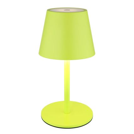 Globo - Lampada da tavolo LED ricaricabile per esterni 3 in 1 dimmerabile a sfioramento LED/3W/5V 3000/4000/5000K IP54 1800 mAh verde