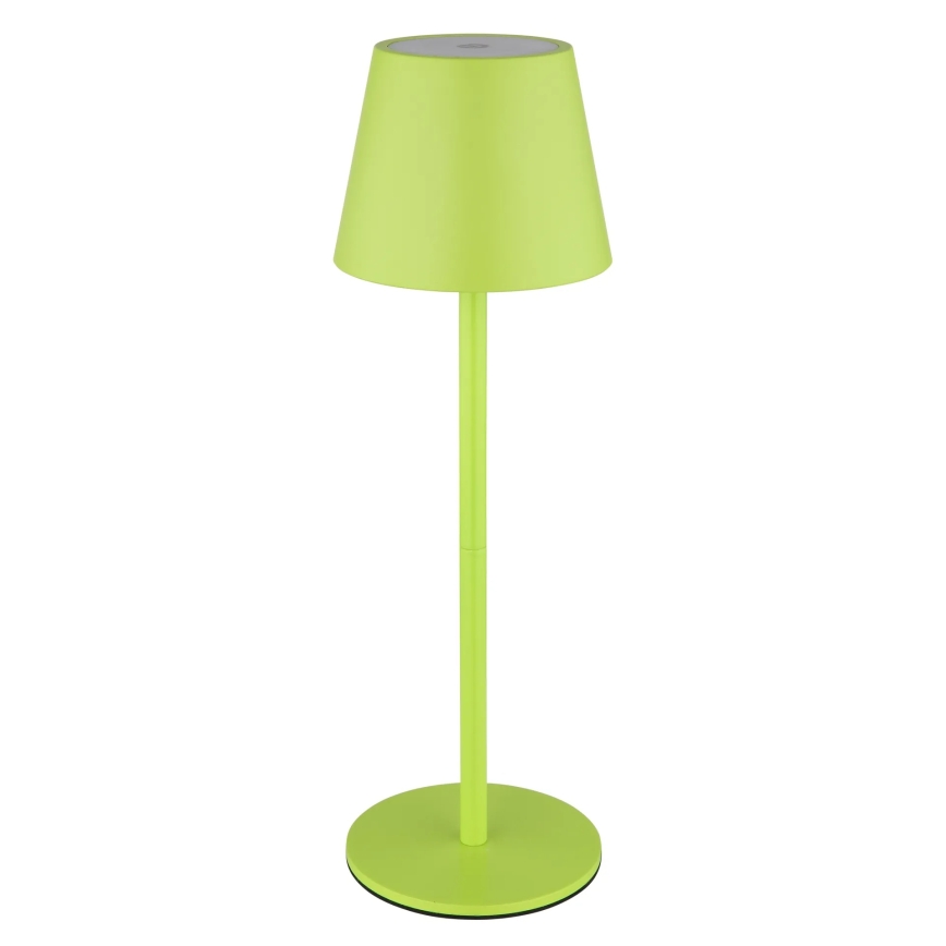 Globo - Lampe de table d'extérieur LED dimmable à commande tactile rechargeable 3 en 1 LED/3W/5V 3000/4000/5000K IP54 1800 mAh verte