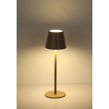 Globo - Lampada da tavolo ricaricabile per esterni, dimmerabile a sfioramento, 3 in 1 LED/3W/5V 3000/4000/5000K IP54 1800 mAh