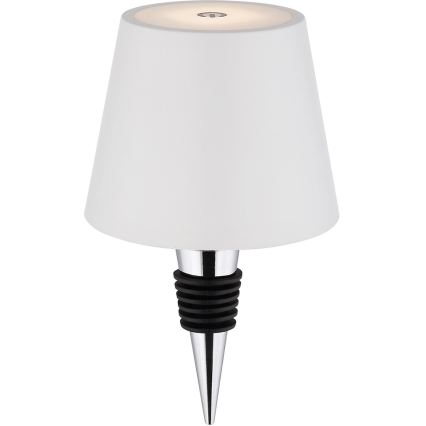 Globo - Lampada da tavolo da esterno ricaricabile a sfioramento dimmerabile 3 in 1 LED/3W/5V 3000/4000/5000K IP54 1800 mAh bianco