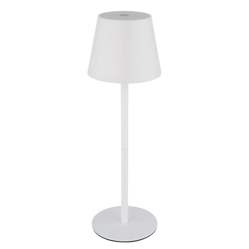 Globo - LED dimmbare, wiederaufladbare Touch-Outdoor-Tischlampe 3-in-1 LED/3W/5V 3000/4000/5000K IP54 1800 mAh Weiß