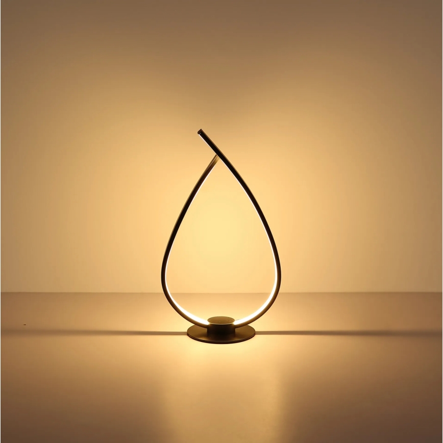 Globo - LED Lampe de table LED/6W/230V noire