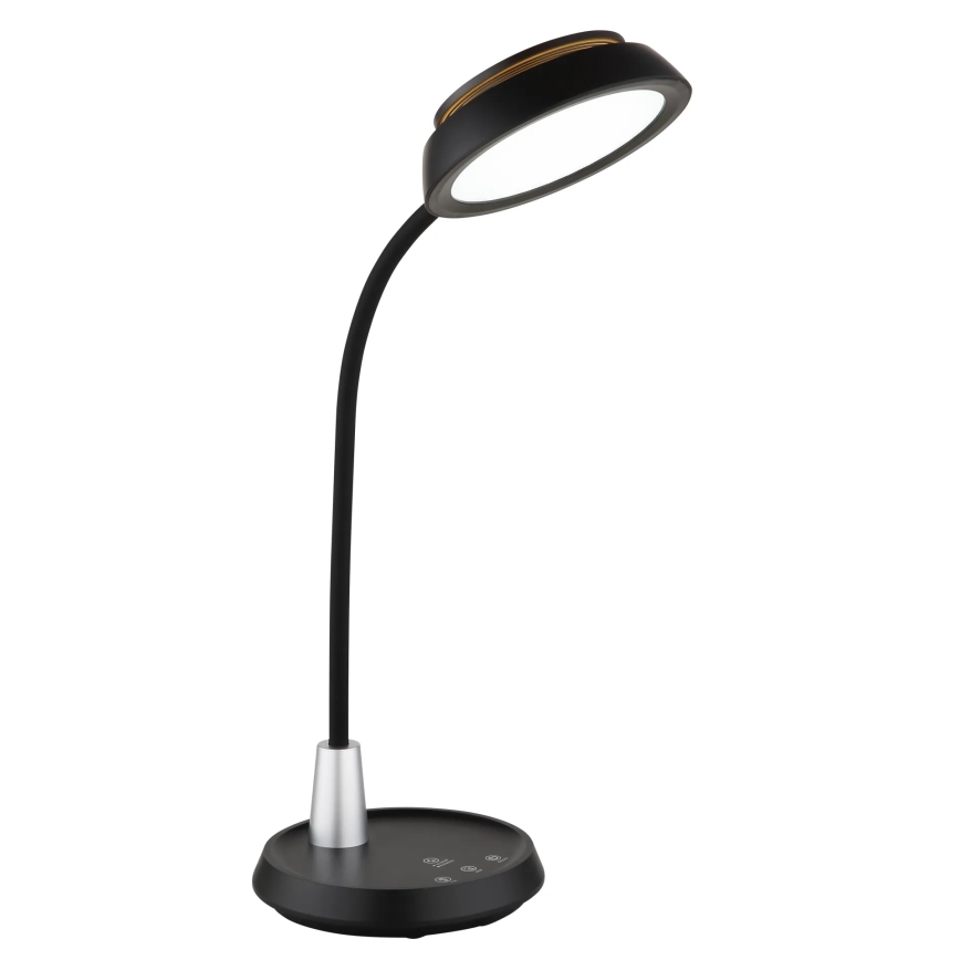 Globo - Lampada da tavolo dimmerabile a LED con controllo touch LED/12W/230V 3000/4000/6500K nera