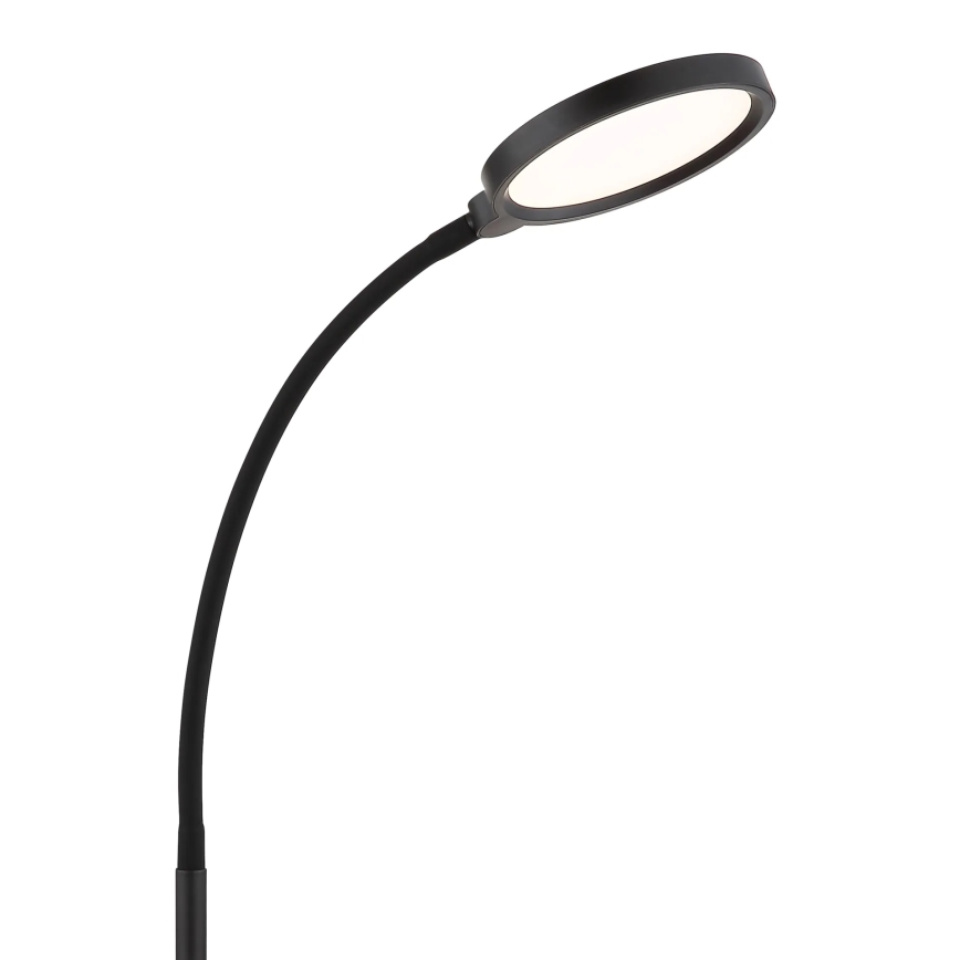 Globo - Lampada da terra dimmerabile a sfioramento LED/8W/230V 2700K/4000K/6500K nera