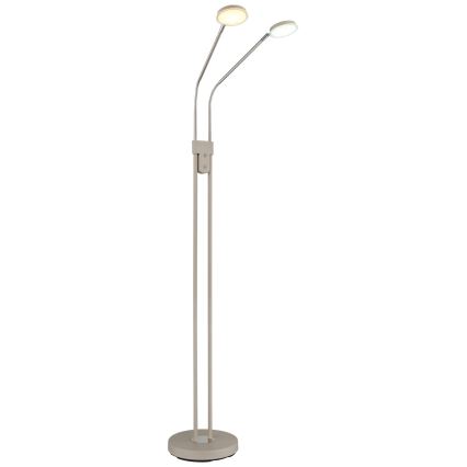 Globo - Lampada a piantana LED dimmerabile 2xLED/6,5W/230V 2700/3350/4000K beige