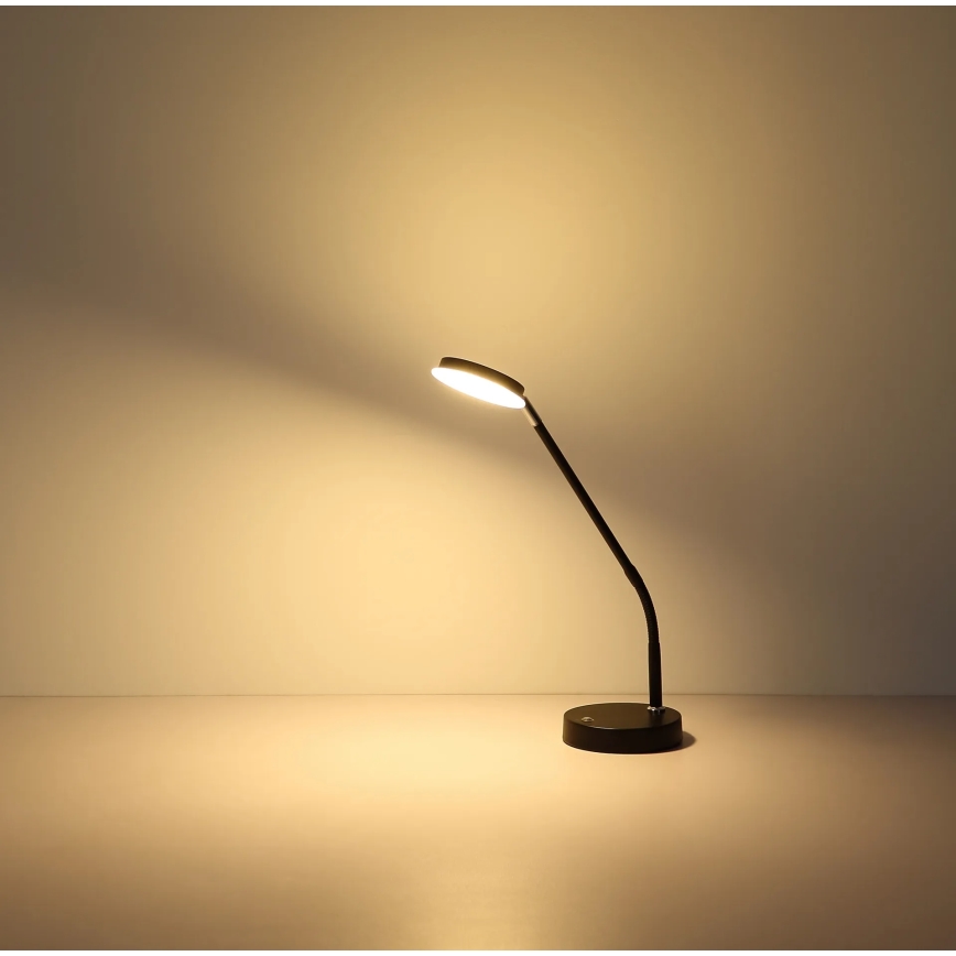 Globo - Lampe de table LED tactile dimmable LED/6,5W/230V 2700/3350/4000K noire