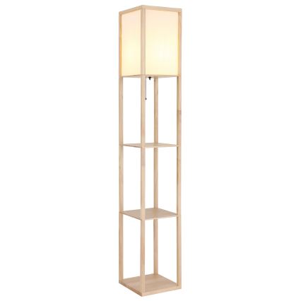 Globo - Lampadaire 1xE27/60W/230V beige