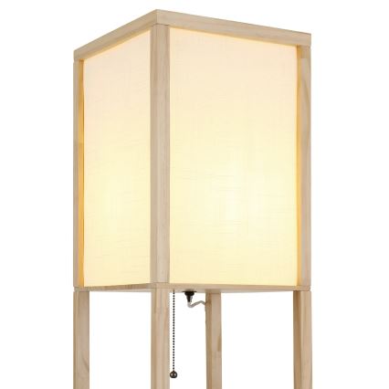 Globo - Lampadaire 1xE27/60W/230V beige