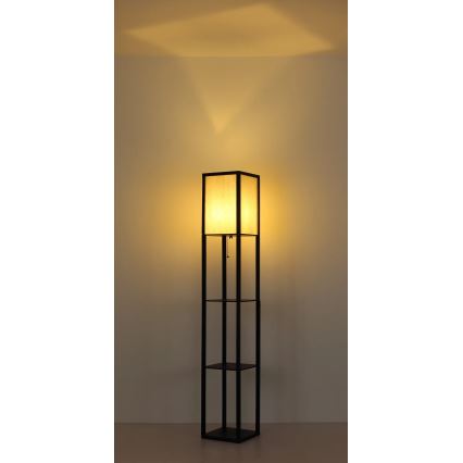 Globo - Stehleuchte 1xE27/60W/230V schwarz