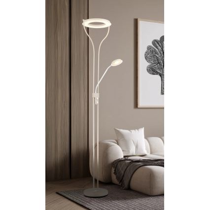 Globo - LED Lampada da terra dimmerabile LED/20W/230V + LED/4W 3000K