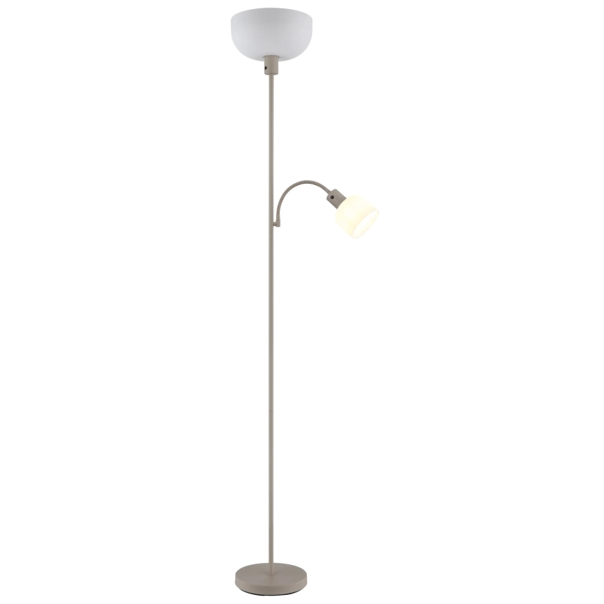 Globo - Lampadaire 1xE27/40W/230V + 1xE14/25W