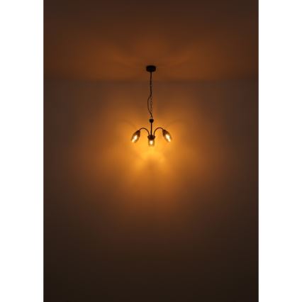 Globo - Hängeleuchte an Kette 3xE14/25W/230V