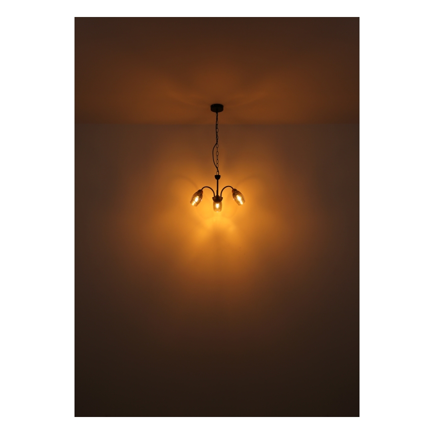 Globo - Hängeleuchte an Kette 3xE14/25W/230V