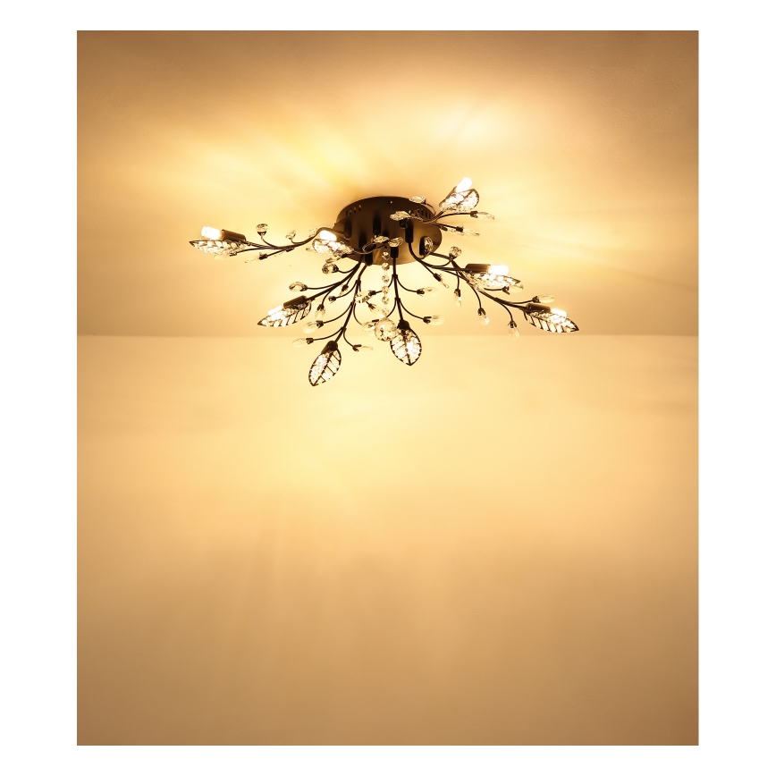 Globo - Deckenleuchte 8×G9/5W/230 V Ø 76 cm