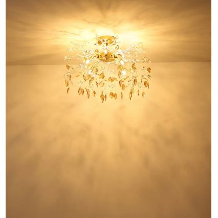 Globo - Lustre sur tige 8xG9/8W/230V doré