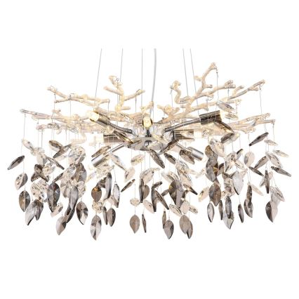 Globo - Lampadario a sospensione con filo 8xG9/8W/230V diametro 61 cm cromo lucido