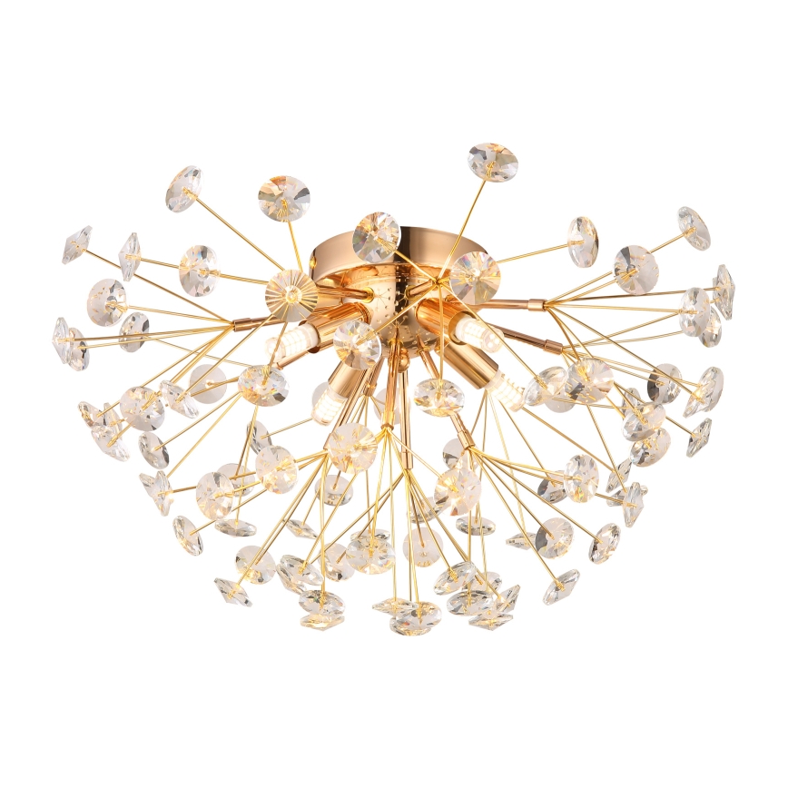 Globo - LED-Deckenleuchte 4xG9/3,5W/230V d 45 cm golden