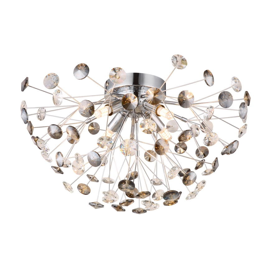 Globo - LED-Deckenleuchte 4xG9/3,5W/230V d 45 cm glänzendes Chrom