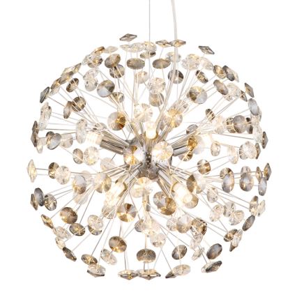 Globo - Lustre LED sur câble 8xG9/3,5W/230V chrome brillant