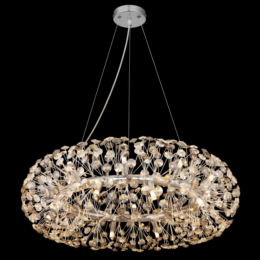 Globo - Lustre LED en cristal suspendu par câble 20xG9/3,5W/230V