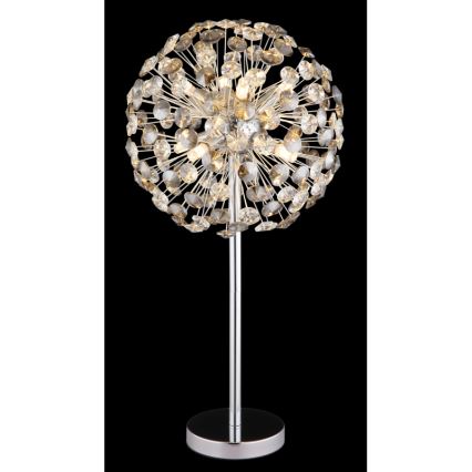 Globo - Lampe de table LED 8xG9/3,5W/230V chrome brillant