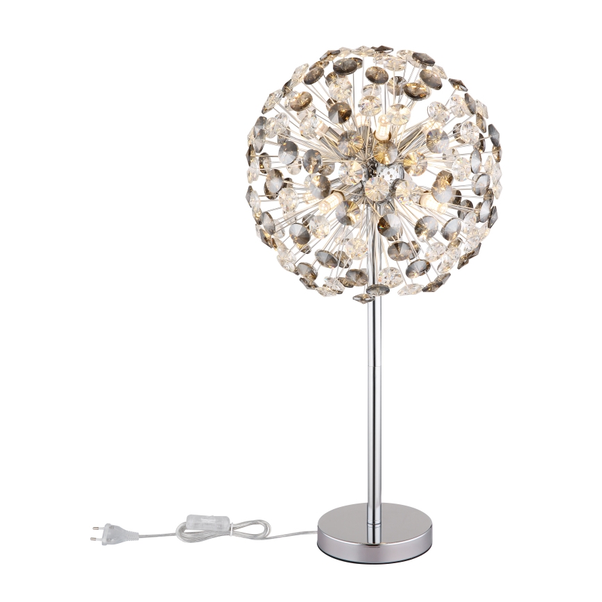Globo - Lampe de table LED 8xG9/3,5W/230V chrome brillant