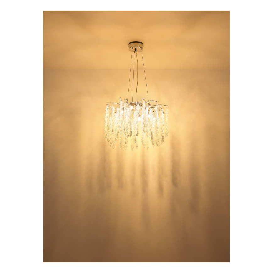 Globo - Suspension LED sur câble 6xG9/8W/230V