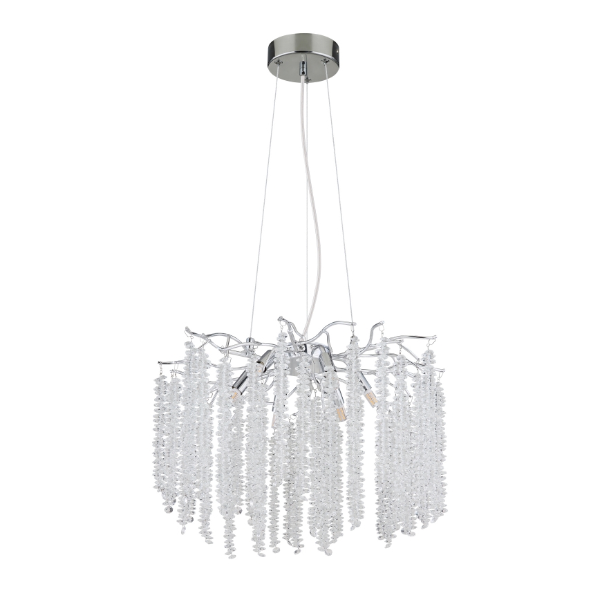 Globo - Suspension LED sur câble 6xG9/8W/230V