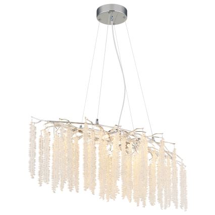 Globo - Lampadario a sospensione su cavo 9xG9/8W/230V