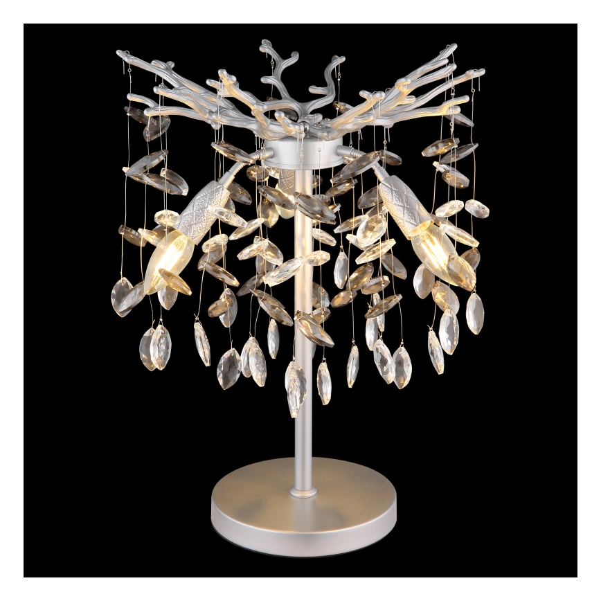 Globo - Lampada da tavolo 3xE14/40W/230V argento