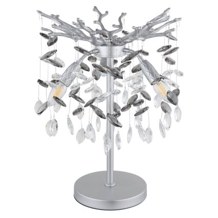 Globo - Lampada da tavolo 3xE14/40W/230V argento