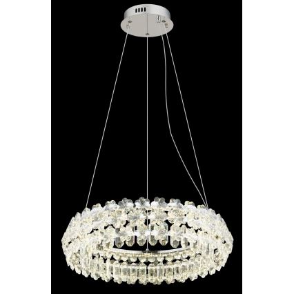 Globo - LED-Pendelleuchte an Stahlseil LED/50W/230V 4000K