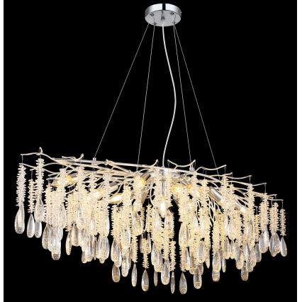 Globo - Lampadario a sospensione su cavo 12xE14/40W/230V