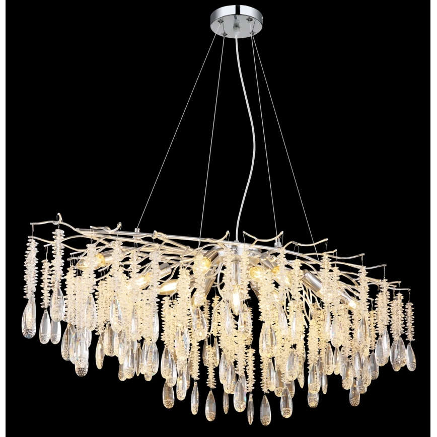 Globo - Lampadario a sospensione su cavo 12xE14/40W/230V
