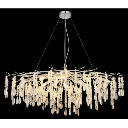 Globo - Lampadario a sospensione su cavo 12xE14/40W/230V