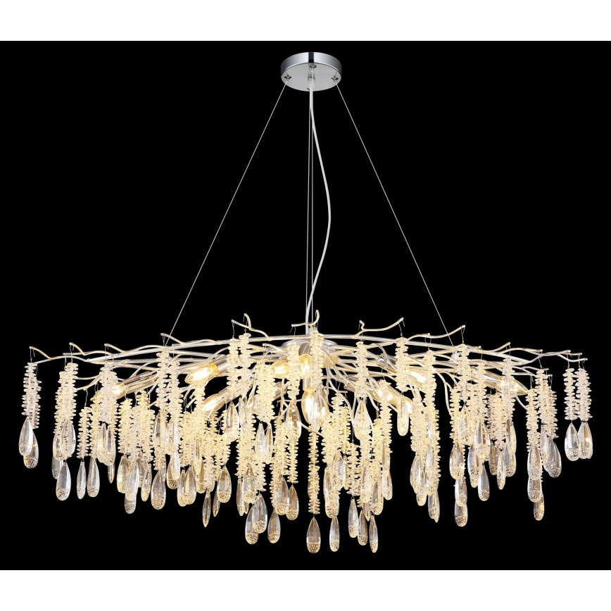 Globo - Lampadario a sospensione su cavo 12xE14/40W/230V