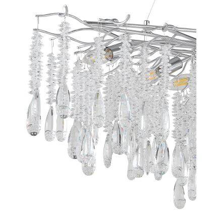Globo - Lampadario a sospensione su cavo 12xE14/40W/230V
