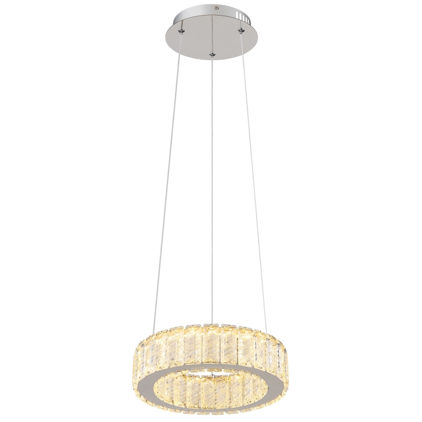 Globo - Lampadario dimmerabile a LED su cavo LED/30W/230V 2700-6000K diam. 30 cm + telecomando