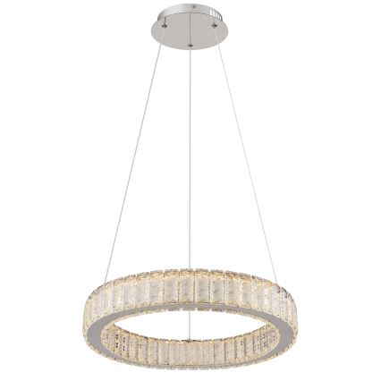 Globo - Lampadario dimmerabile a LED su cavo LED/50W/230V 2700-6000K diam. 50 cm + telecomando