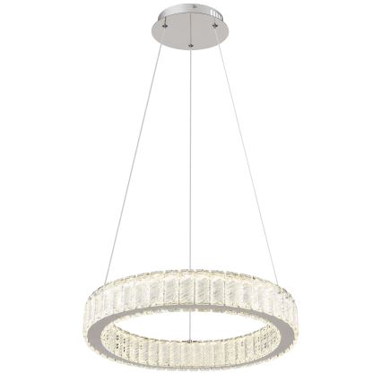 Globo - Lampadario dimmerabile a LED su cavo LED/50W/230V 2700-6000K diam. 50 cm + telecomando