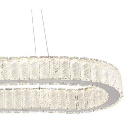 Globo - Lampadario a sospensione dimmerabile a LED su cavo LED/58W/230V 2700-6000K + telecomando